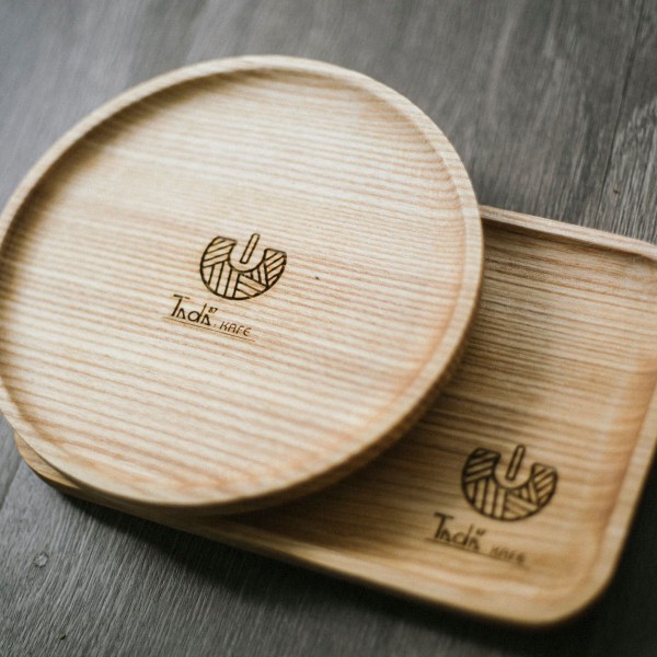 Khay gỗ tròn  (KT05)