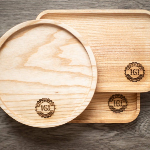 Khay gỗ tròn  (KT05)