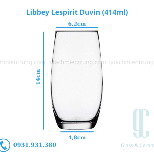 Ly thủy tinh Libbey Lespirit Duvin (414ml)