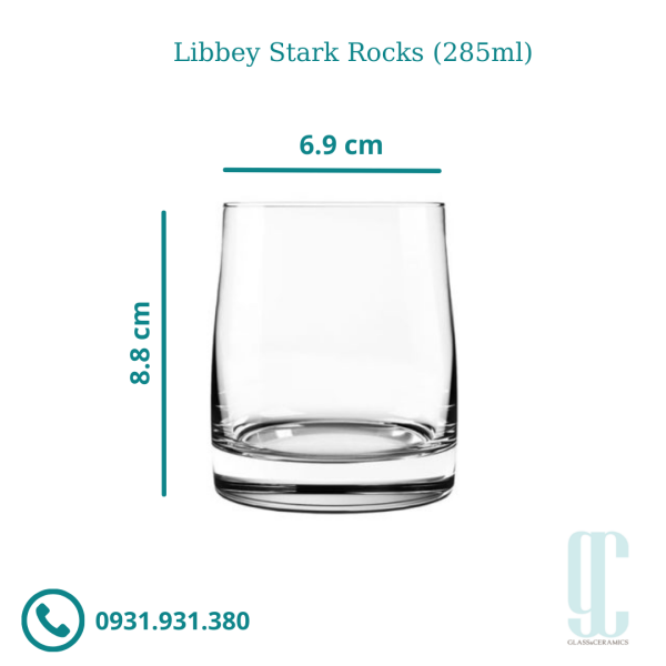 Ly thủy tinh Libbey Stark Rocks (285ml)